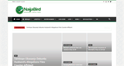 Desktop Screenshot of naijabird.com