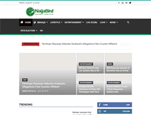 Tablet Screenshot of naijabird.com